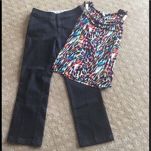 Chico's Black Flare Jeans